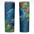 Outrigger Canoe Blue Skinny Tumbler On The Waves