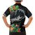 Outrigger Canoe Black Family Matching Mermaid Dress and Hawaiian Shirt On The Waves