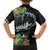 Outrigger Canoe Black Family Matching Puletasi and Hawaiian Shirt On The Waves