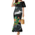 Outrigger Canoe Black Mermaid Dress On The Waves