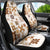 Vintage Hawaii Car Seat Cover Hawaiian Quilt Kapa Mismatch Beige LT7 - Polynesian Pride