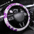 Vintage Hawaii Steering Wheel Cover Hawaiian Quilt Kapa Mismatch Purple