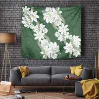 Ia Orana Tahiti Tiare Tapestry Sage Green Lei - Polynesian Pride