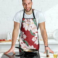 Ia Orana Tahiti Tiare Apron Crimson Lei - Polynesian Pride