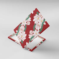 Ia Orana Tahiti Tiare Canvas Wall Art Crimson Lei - Polynesian Pride