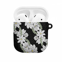 Ia Orana Tahiti Tiare AirPods Case Black Lei LT7 Black - Polynesian Pride