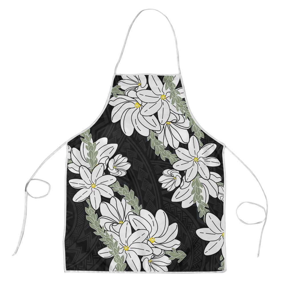 Ia Orana Tahiti Tiare Apron Black Lei LT7 Black - Polynesian Pride