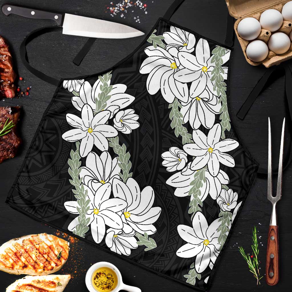 Ia Orana Tahiti Tiare Apron Black Lei LT7 Black - Polynesian Pride