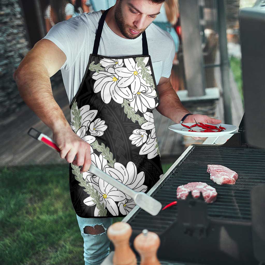 Ia Orana Tahiti Tiare Apron Black Lei LT7 - Polynesian Pride