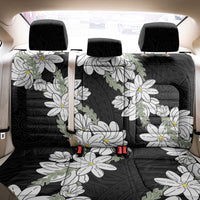 Ia Orana Tahiti Tiare Back Car Seat Cover Black Lei - Polynesian Pride