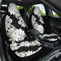 Ia Orana Tahiti Tiare Car Seat Cover Black Lei - Polynesian Pride