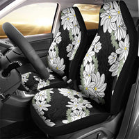 Ia Orana Tahiti Tiare Car Seat Cover Black Lei - Polynesian Pride