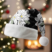 Ia Orana Tahiti Tiare Christmas Santa Hat Black Lei - Polynesian Pride