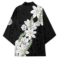 Ia Orana Tahiti Tiare Kimono Black Lei LT7 - Polynesian Pride