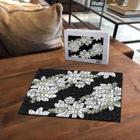Ia Orana Tahiti Tiare Puzzle Black Lei LT7 - Polynesian Pride