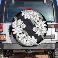 Ia Orana Tahiti Tiare Spare Tire Cover Black Lei - Polynesian Pride