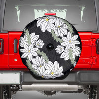 Ia Orana Tahiti Tiare Spare Tire Cover Black Lei - Polynesian Pride