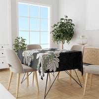 Ia Orana Tahiti Tiare Tablecloth Black Lei LT7 - Polynesian Pride