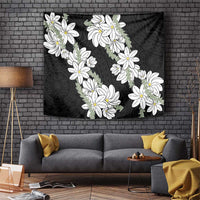 Ia Orana Tahiti Tiare Tapestry Black Lei - Polynesian Pride