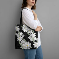 Ia Orana Tahiti Tiare Tote Bag Black Lei - Polynesian Pride