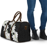Ia Orana Tahiti Tiare Travel Bag Black Lei - Polynesian Pride