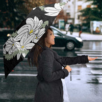 Ia Orana Tahiti Tiare Umbrella Black Lei - Polynesian Pride