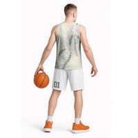 Ia Orana Tahiti Tiare Basketball Jersey Lemon Yellow Lei LT7 - Polynesian Pride