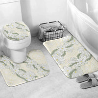 Ia Orana Tahiti Tiare Bathroom Set Lemon Yellow Lei - Polynesian Pride