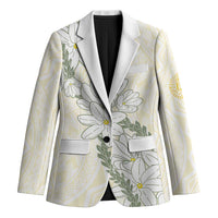 Ia Orana Tahiti Tiare Blazer Lemon Yellow Lei LT7 Unisex Lemon - Polynesian Pride