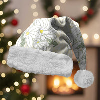 Ia Orana Tahiti Tiare Christmas Santa Hat Lemon Yellow Lei - Polynesian Pride
