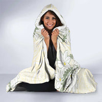 Ia Orana Tahiti Tiare Hooded Blanket Lemon Yellow Lei - Polynesian Pride