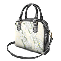 Ia Orana Tahiti Tiare Shoulder Handbag Lemon Yellow Lei - Polynesian Pride