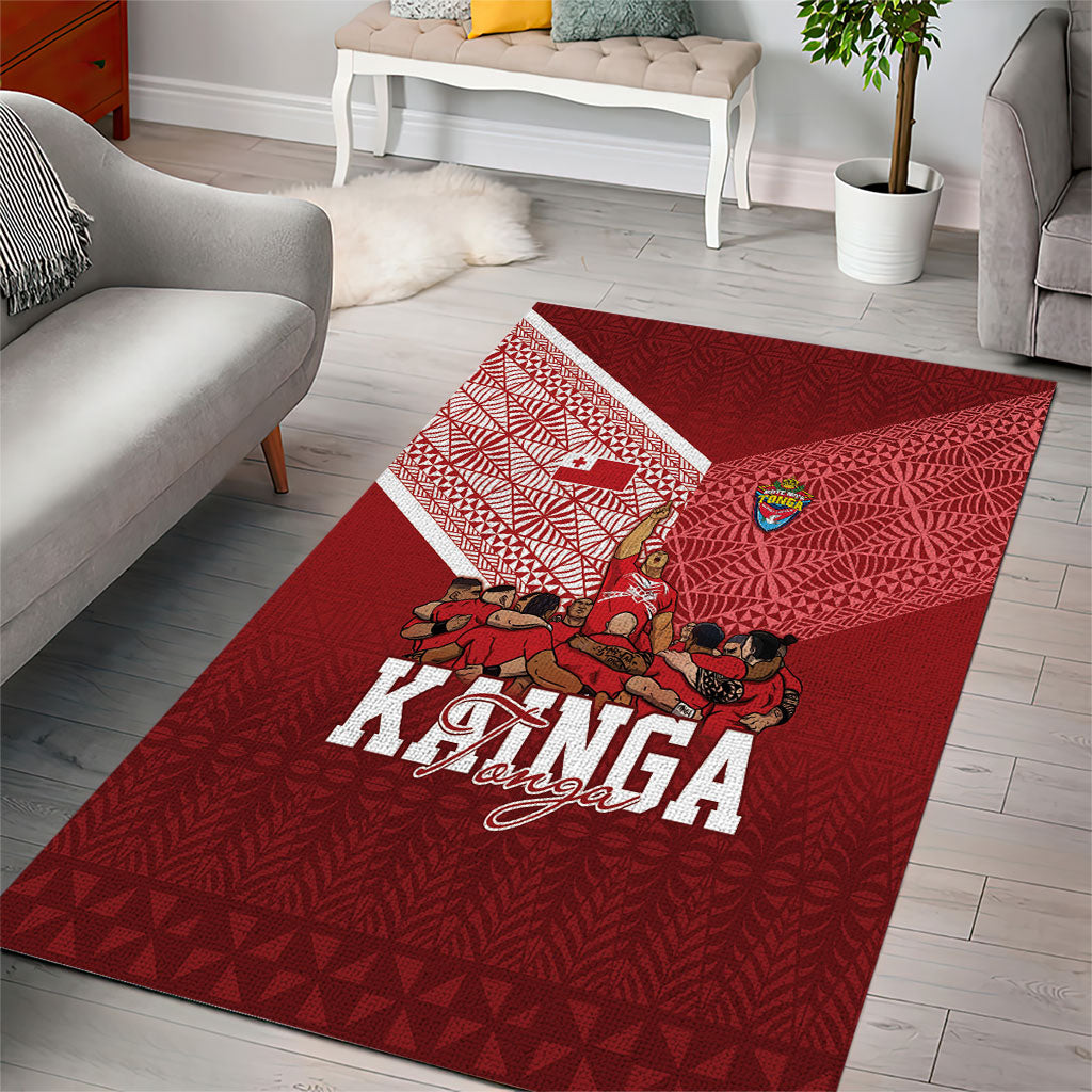 Mate Ma'a Tonga Ngatu Area Rug Kainga - Sipi Tau LT7 - Polynesian Pride