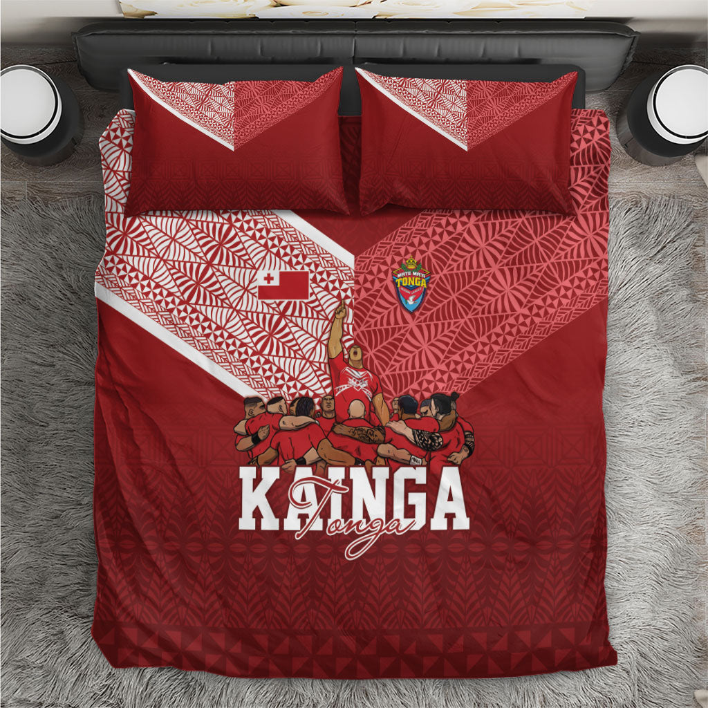 Mate Ma'a Tonga Ngatu Bedding Set Kainga - Sipi Tau