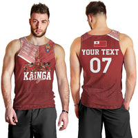 Mate Ma'a Tonga Custom Ngatu Men Tank Top Kainga - Sipi Tau LT7 - Polynesian Pride