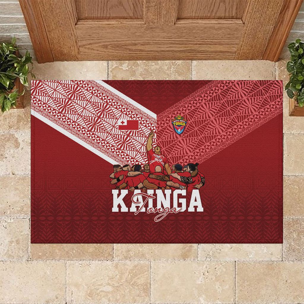 Mate Ma'a Tonga Ngatu Rubber Doormat Kainga - Sipi Tau