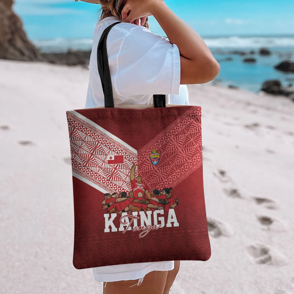 Mate Ma'a Tonga Ngatu Tote Bag Kainga - Sipi Tau LT7 - Polynesian Pride