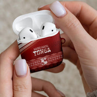 Mate Ma'a Tonga AirPods Case Basic Ngatu Kupesi Motif