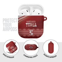 Mate Ma'a Tonga AirPods Case Basic Ngatu Kupesi Motif