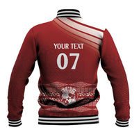 Mate Ma'a Tonga Custom Baseball Jacket Basic Ngatu Kupesi Motif LT7 - Polynesian Pride