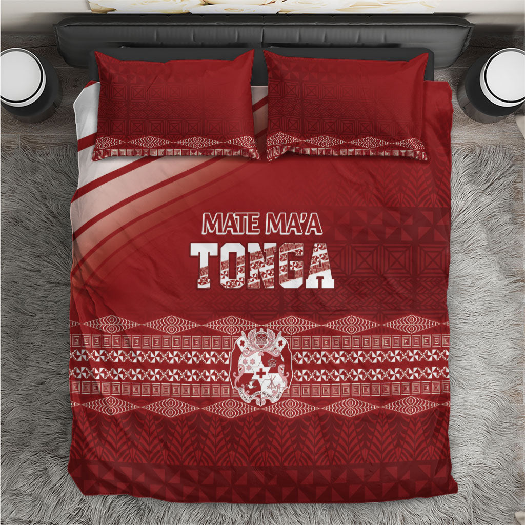 Mate Ma'a Tonga Bedding Set Basic Ngatu Kupesi Motif