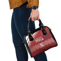 Mate Ma'a Tonga Shoulder Handbag Basic Ngatu Kupesi Motif