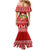 Hawaii Tiki Christmas Family Matching Mermaid Dress and Hawaiian Shirt Mele Kalikimaka LT7 - Polynesian Pride