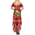 Hawaii Tiki Christmas Family Matching Summer Maxi Dress and Hawaiian Shirt Mele Kalikimaka LT7 - Polynesian Pride