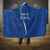 Italy Rugby Personalized Hooded Blanket Azzurro Savoia - Renaissance Inspired