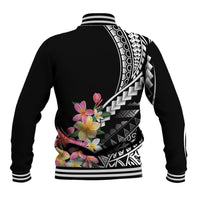 AAPI Heritage Month Baseball Jacket Kanaka Hawaii Plumeria
