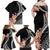 AAPI Heritage Month Family Matching Off Shoulder Maxi Dress and Hawaiian Shirt Kanaka Hawaii Plumeria