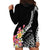 AAPI Heritage Month Hoodie Dress Kanaka Hawaii Plumeria