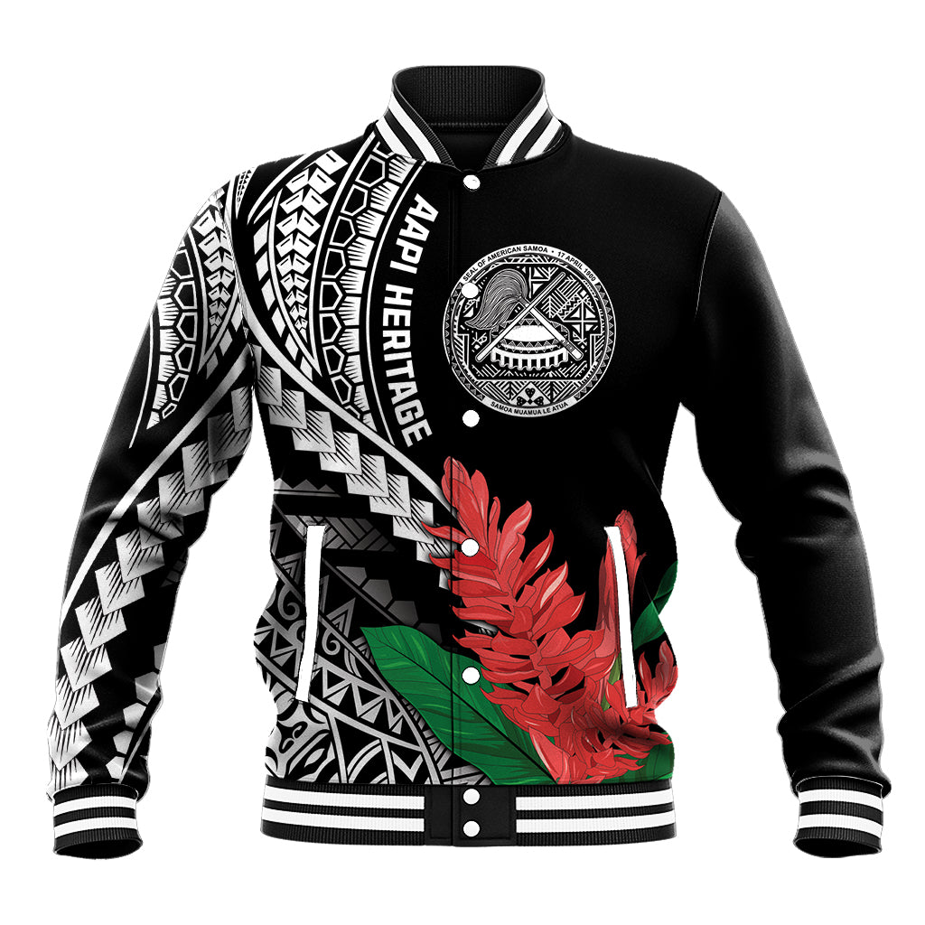 AAPI Heritage Month Baseball Jacket Samoa Teuila