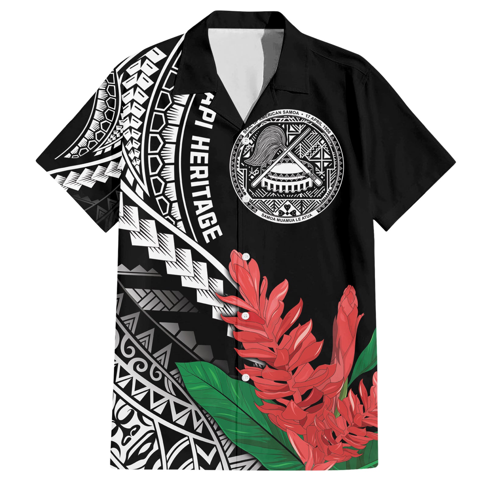 AAPI Heritage Month Hawaiian Shirt Samoa Teuila